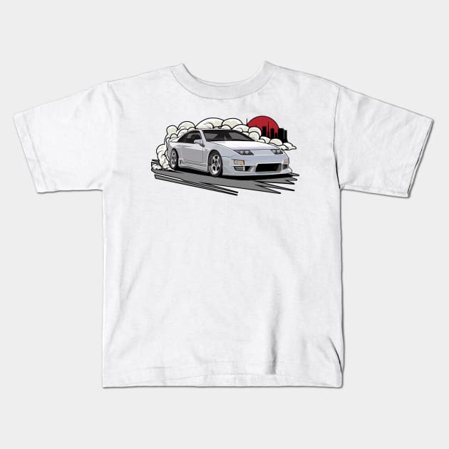 Nissan 300ZX, JDM Car Kids T-Shirt by T-JD